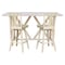 International Concepts Bar Height Table With 2 Spalt Back Swivel Bar Stools - 30 in. Seat Height K-7228-42-S103SW-2 - alternate 2
